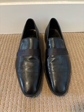 Harry Rosen Black Dress Loafers